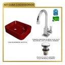 Ver mais imagens de Kit Cuba Ro36 Cross com Torneira Luxo e Válvula Click