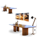 Ver imagem 3 de Ipanema: Mesa de Jantar Retangular em Freijó 198x122cm