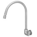 Ver imagem 1 de Torneira Cozinha Ar.articulado Parede Inox Escovado Alavanca