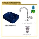 Ver mais imagens de Kit Cuba Ro36 Cross com Torneira C50 e Válvula Abs