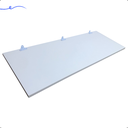 Ver imagem 1 de 1 Prateleira Branca 80X25 Com Suporte Flutuante Mdf Organizadora Decoração Cozinha Quarto Banheiro