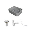 Ver imagem 3 de Kit Cuba Ro36 Cross com Válvula Metal e Sifão com Flexível