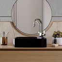 Ver imagem 2 de Kit Cuba Ro36 Cross com Válvula Metal e Sifão com Flexível