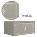 Ver imagem 6 de Mesa de Cabeceira Suspensa Strass - Off White