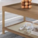 Ver imagem 5 de Mesa de Centro 93 Cm Pes Madeira Oslo 27961 Hanover Artesano