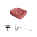 Ver imagem 3 de Kit Cuba Ro36 Cross com Válvula Botão e Sifão com Flexível