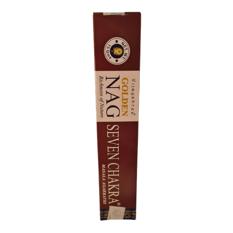 Incenso Siete Chakra - Nag Golden