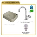 Ver mais imagens de Kit Cuba Ro36 Cross com Torneira C50 e Válvula Abs