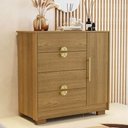 Ver imagem 3 de Cômoda Quarto 4 Gavetas 93cm Sapateira Organizadora Rubi V01 - D'rossi