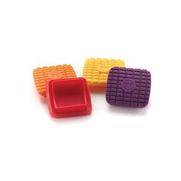 Jogo Espalhador Manteiga Milho Verde Silicone 4 Pçs Outset - 1