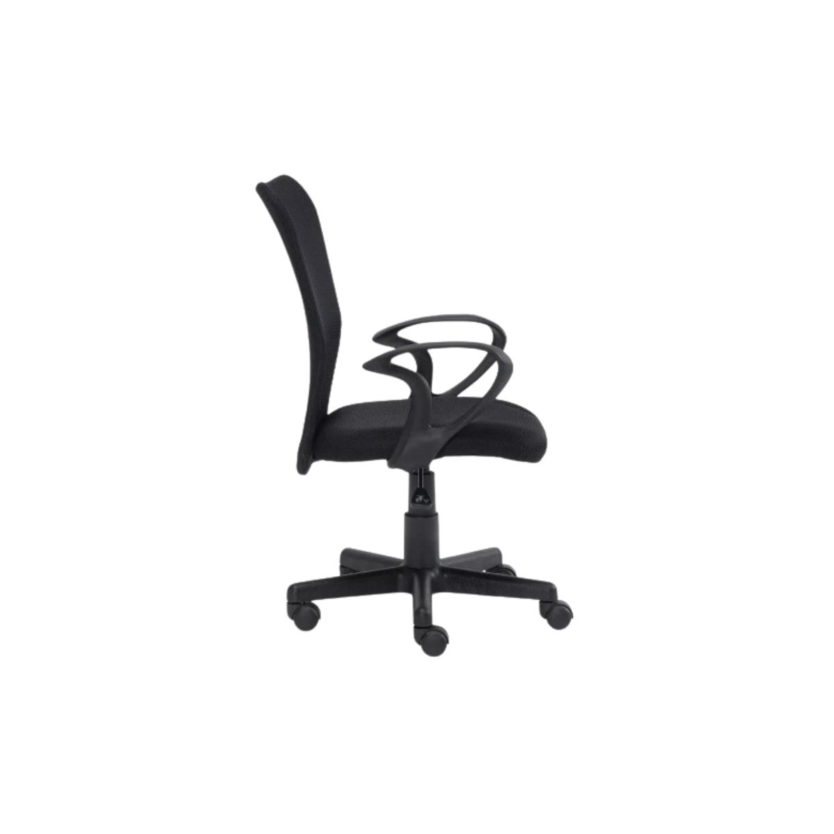 Cadeira de Escritório Trevalla Tl-cde-32-1 Ergonômica Preta com Estofado de Malha - 3