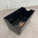 Ver imagem 2 de Porta Sachês de Mesa Preto Uno Coza Organizador Plástico para Molhos Chá Açúcar Sal