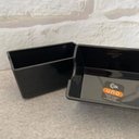 Ver imagem 6 de Porta Sachês de Mesa Preto Uno Coza Organizador Plástico para Molhos Chá Açúcar Sal