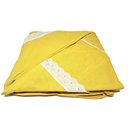 Ver imagem 2 de Jogo de Cama Queen Malha de Algodão 3 Peças Amarelo Mostarda