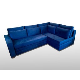 Sofá de Canto Sfc_mm 04 que Se Transforma em Sofá Cama de Casal Resistente e Confortável Sued - 2