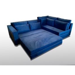 Sofá de Canto Sfc_mm 04 que Se Transforma em Sofá Cama de Casal Resistente e Confortável Sued - 3