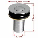 Ver imagem 6 de Kit Cuba Ro36 Cross com Válvula Botão