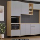 Ver imagem 2 de Paneleiro Cozinha Torre Quente 70cm Pierre Carvalho/cinza L01 - Mpozenato