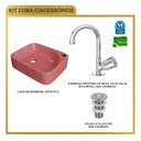 Ver mais imagens de Kit Cuba Ro36 Cross com Torneira C50 e Válvula Abs