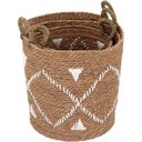 Ver imagem 4 de Cesta Fibra Natural 3pç