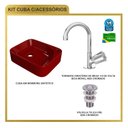 Ver mais imagens de Kit Cuba Ro36 Cross com Torneira C50 e Válvula Abs