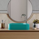 Ver imagem 2 de Kit Cuba Ro36 Cross com Torneira 1198 e Válvula Metal com Sifão e Flexível