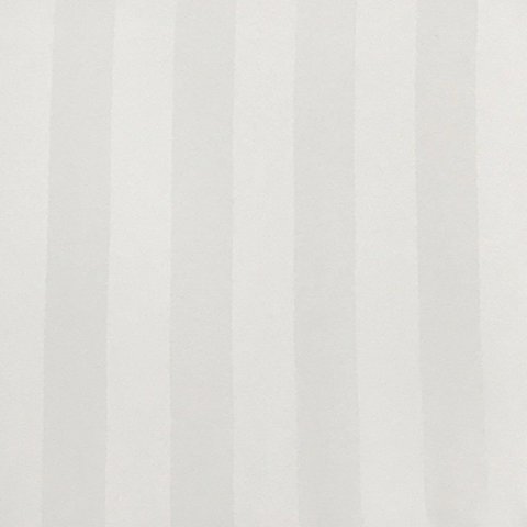 Toalha de Mesa Redonda em Jacquard Listrado Branco - 2,80m