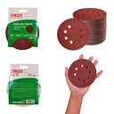 Ver imagem 3 de Kit 50 Discos de Lixa Velcro 125 X 22mm Grão 40