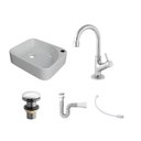 Ver imagem 3 de Kit Cuba Ro36 Cross com Torneira 1198 e Válvula Click com Sifão e Flexível