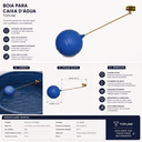 Ver imagem 2 de Boia p/ Caixa D'Agua 3/4"