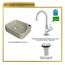 Ver mais imagens de Kit Cuba Ro36 Cross com Torneira 1198 e Válvula Metal