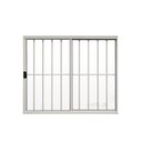 Ver imagem 1 de Janela de Correr 2 Folhas  C/Grade Alumínio Brilhante 1.00 x 1.20 Linha Modular - Hale