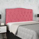 Ver imagem 1 de Cabeceira Casal Celine para Quarto 140cm Rosa