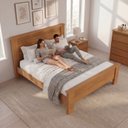 Ver imagem 4 de Cama Queen em MDF Cabeceira Frisada Paolo Rubi