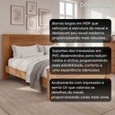 Ver mais imagens de Cama Queen em MDF Cabeceira Frisada Paolo Rubi