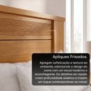 Ver imagem 5 de Cama Queen em MDF Cabeceira Frisada Paolo Rubi