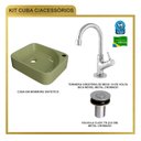 Ver mais imagens de Kit Cuba Ro36 Cross com Torneira 1198 e Válvula Botão