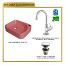 Ver mais imagens de Kit Cuba Ro36 Cross com Torneira 1198 e Válvula Click