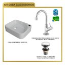 Ver mais imagens de Kit Cuba Ro36 Cross com Torneira 1198 e Válvula Click