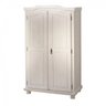 Guarda-Roupa Provençal Bastian Branco Lavado - 1