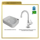 Ver imagem 7 de Kit Cuba Ro36 Cross com Torneira 1198 Metal