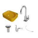 Ver imagem 3 de Kit Cuba Ro36 Cross com Torneira Luxo e Válvula Metal com Sifão e Flexível