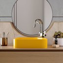 Ver imagem 2 de Kit Cuba Ro36 Cross com Torneira Luxo e Válvula Metal com Sifão e Flexível