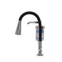 Ver imagem 2 de Torneira Filtro Gourmet Flexível Cozinha Bancada Preto/cromo Del Metais