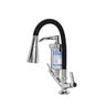 Torneira Filtro Gourmet Flexível Cozinha Bancada Preto/cromo Del Metais - 1