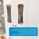 Ver imagem 5 de Quarto de Bebê Completo com Guarda Roupas 3 Portas Cômoda e Berço com Rodizio 100% Mdf Lana Espresso