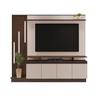 Home Absoluto Tv até 65" Jcm Movelaria - Café Soft/off - 1