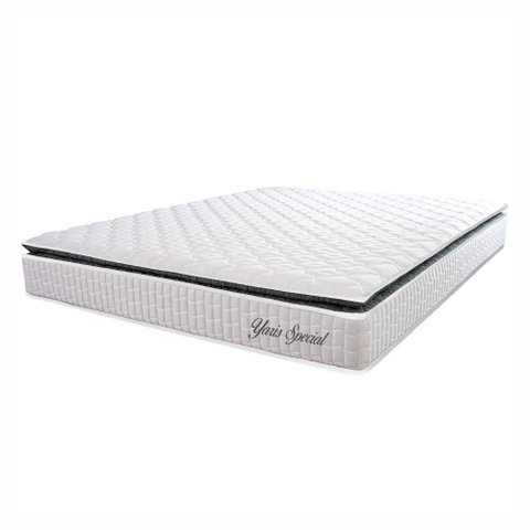Colchão Casal Hellen Yaris Special Molas 1,38x1,88x0,23 Branco