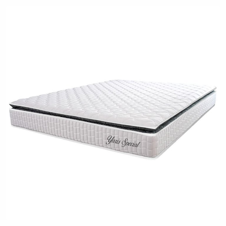 Colchão Casal Hellen Yaris Special Molas 1,38x1,88x0,23 Branco Colchão Casal Hellen Yaris Special Molas 1,38x1,88x0,23 Branco