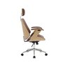 Cadeira de Escritório Presidente Giratória com Apoia Cabeça Office Lisboa - 4